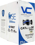 1000ft Shielded Cat5e Bulk Ethernet Cable X90445