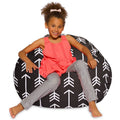 Large Machine Washable Canvas Bean Bag Chair M3752