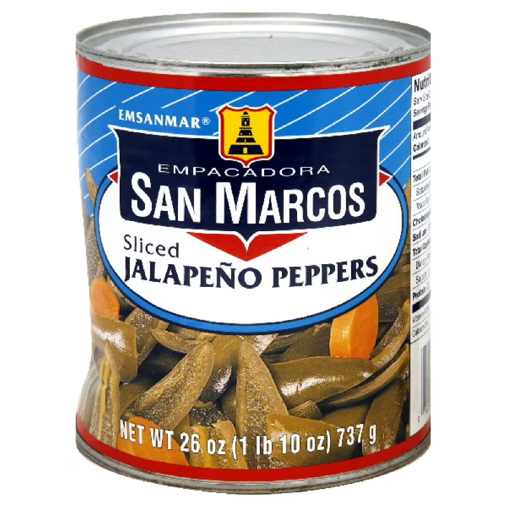 Sliced Jalapeno Tin, 26-ounces (Pack of 4) T318605