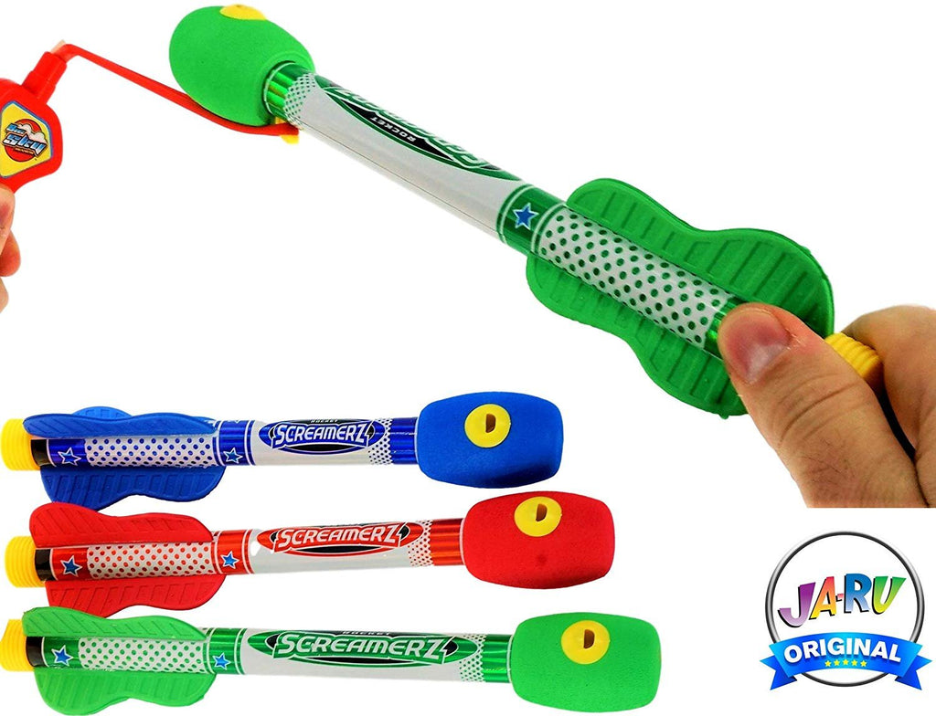 Assorted Plastic Rocket Screamer, Pack of 12 R85926