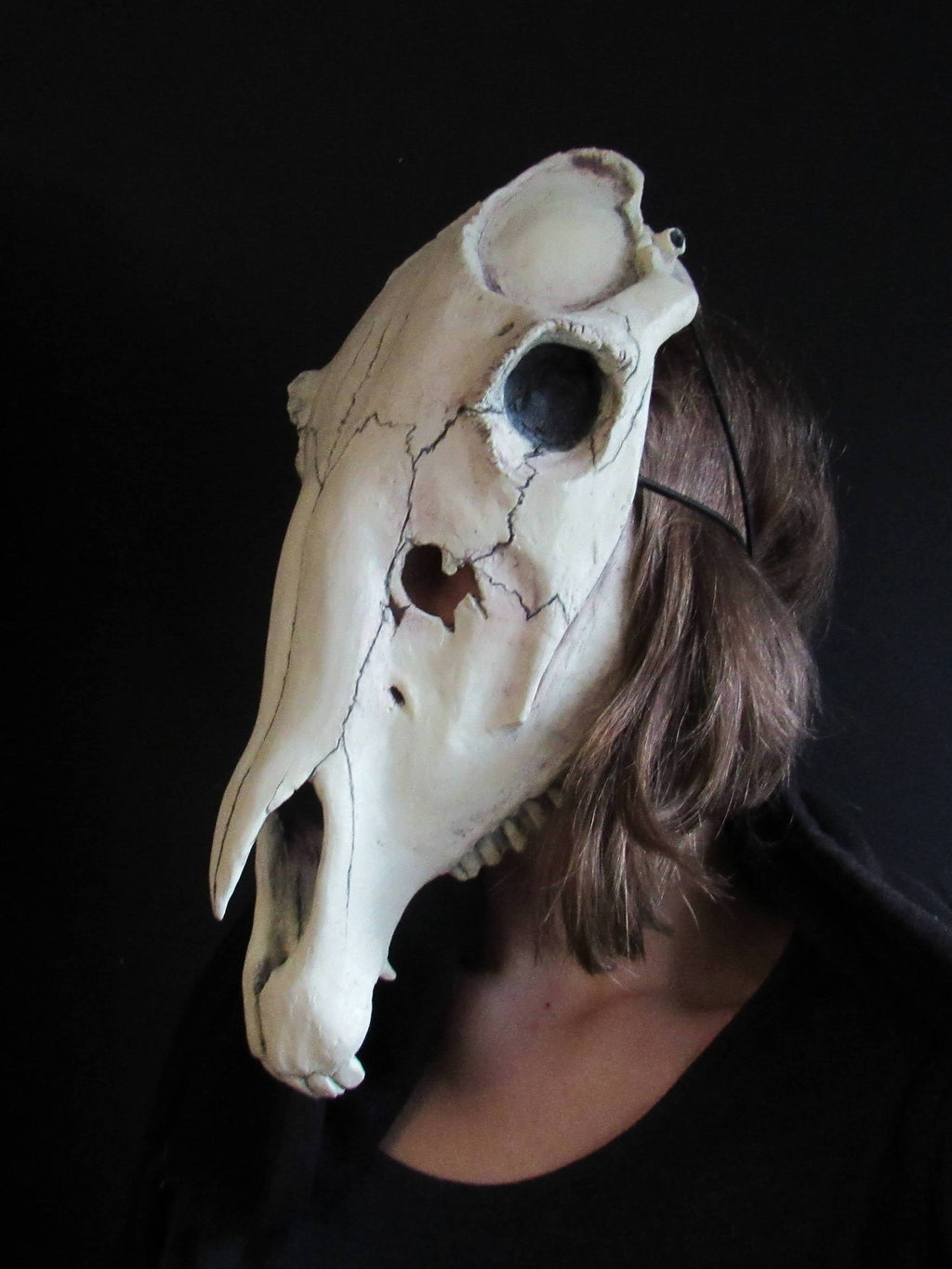 Horse Skull Mask Animal Cosplay Accessories P8981