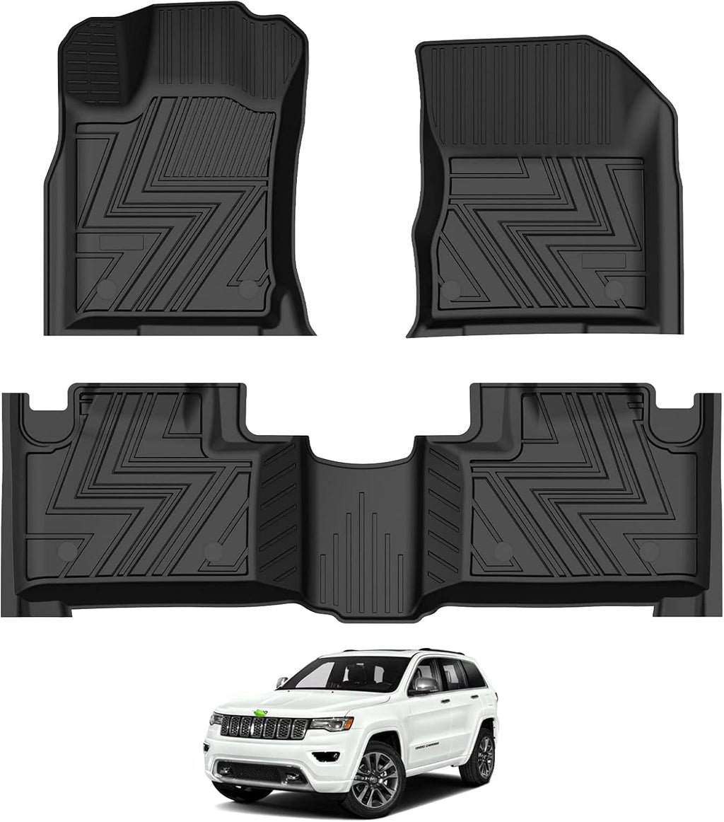 TPE All-Weather Floor Mat Liners for Jeep Grand Cherokee 2011-2021 K434