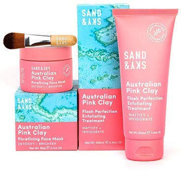 Australian Pink Clay Face Mask Set H3284