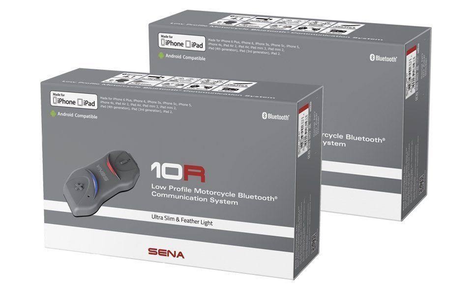 Low Profile Motorcycle Bluetooth Communication System E4237