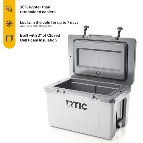52 quart Hard Cooler Insulated Ice Chest D974