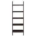 72x22 H x 23x22 W Wall Ladder Bookcase Espresso S431122