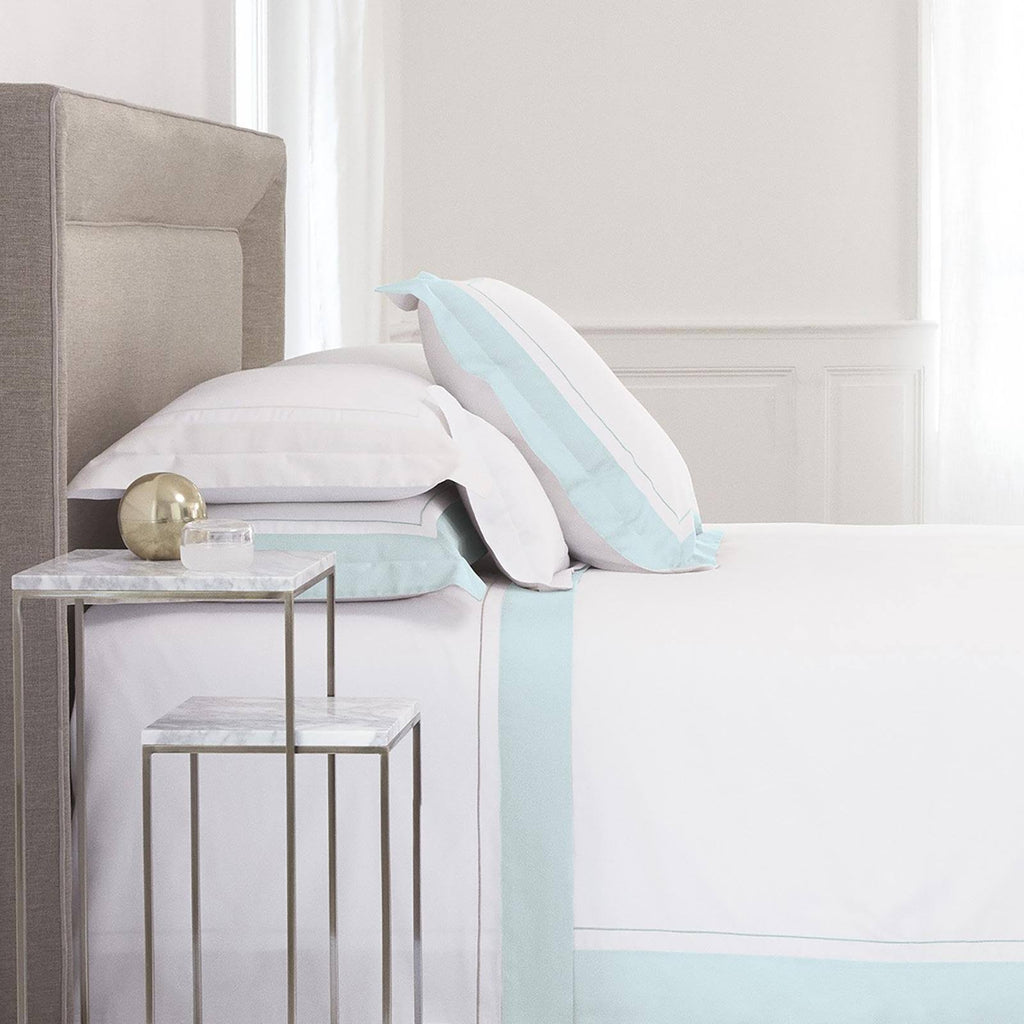 Aqua Sateen Sham Y6804