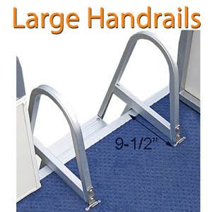Heavy Duty Aluminum 4 Step Removable Boarding Ladder U30082