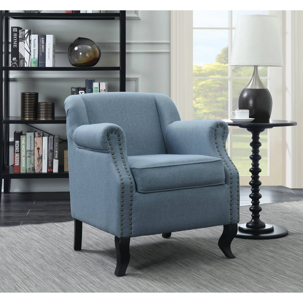 Light Blue Accent Chair U101