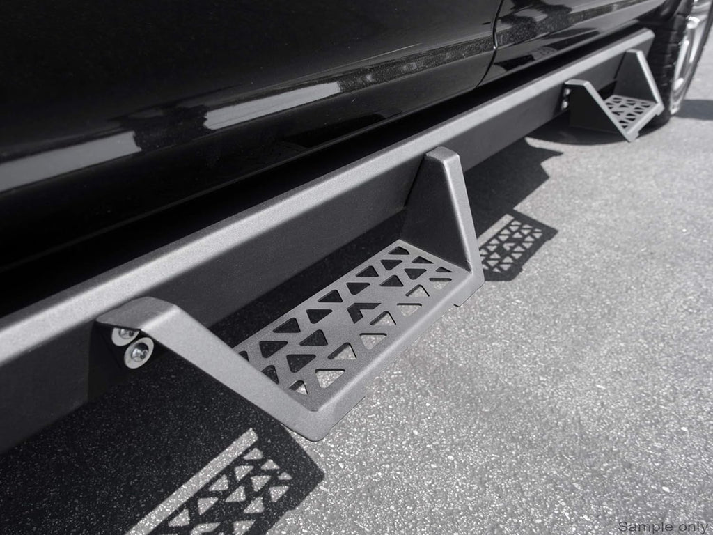Matte Black Drop Steps for Ford F-150 Super Duty W943101