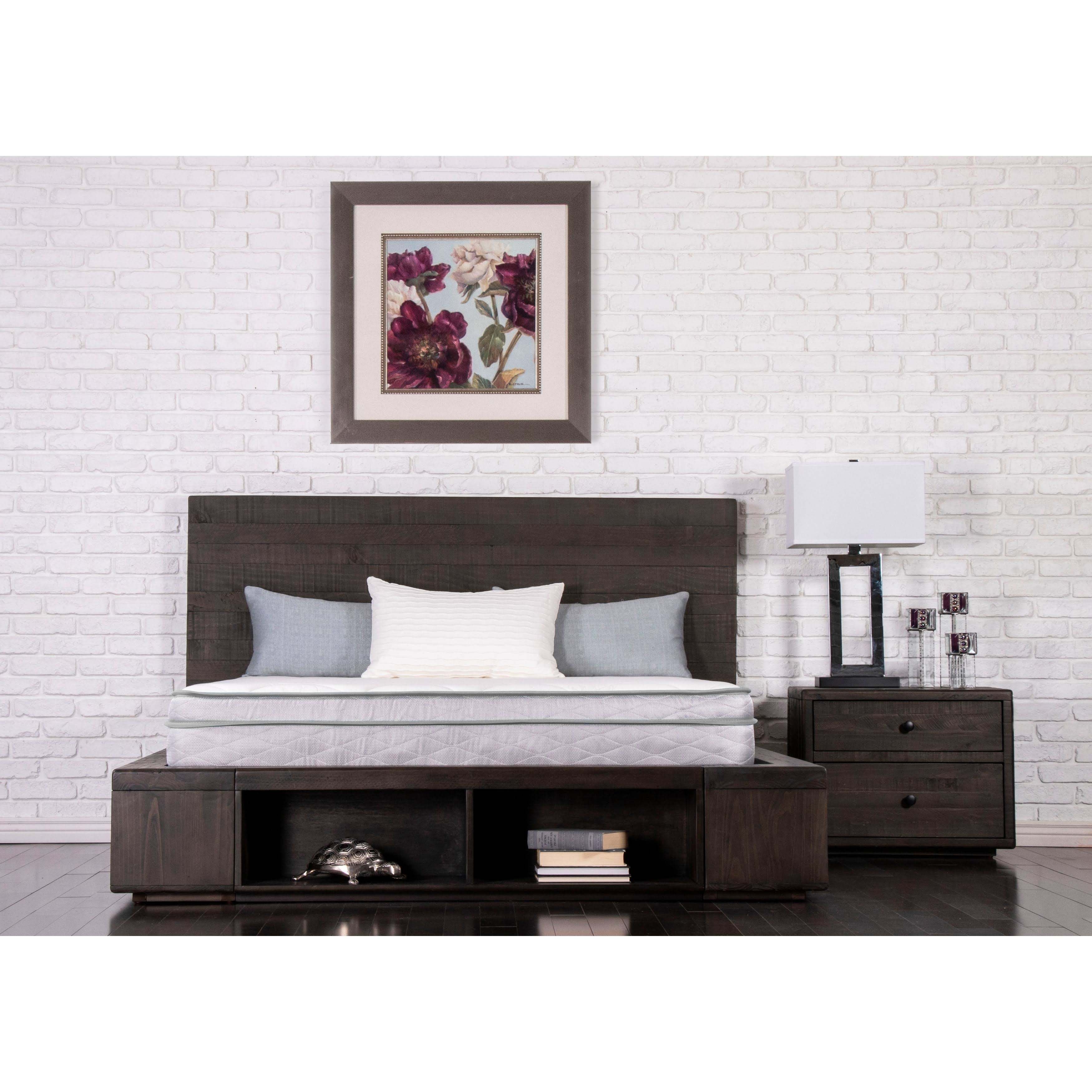 Quilted Euro Top 9-Inch Twin-size Medium Foam Mattress U29991