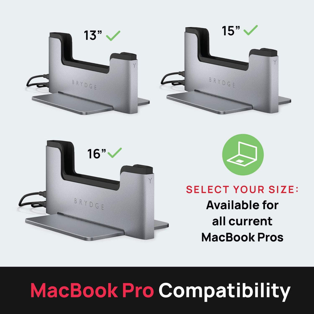 Vertical Laptop Stand for 15-inch MacBook Pro K823031