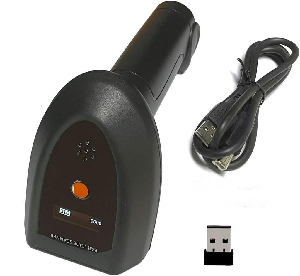 Wireless 1D 2D QR Code Scanner, Pack of 2 J540195