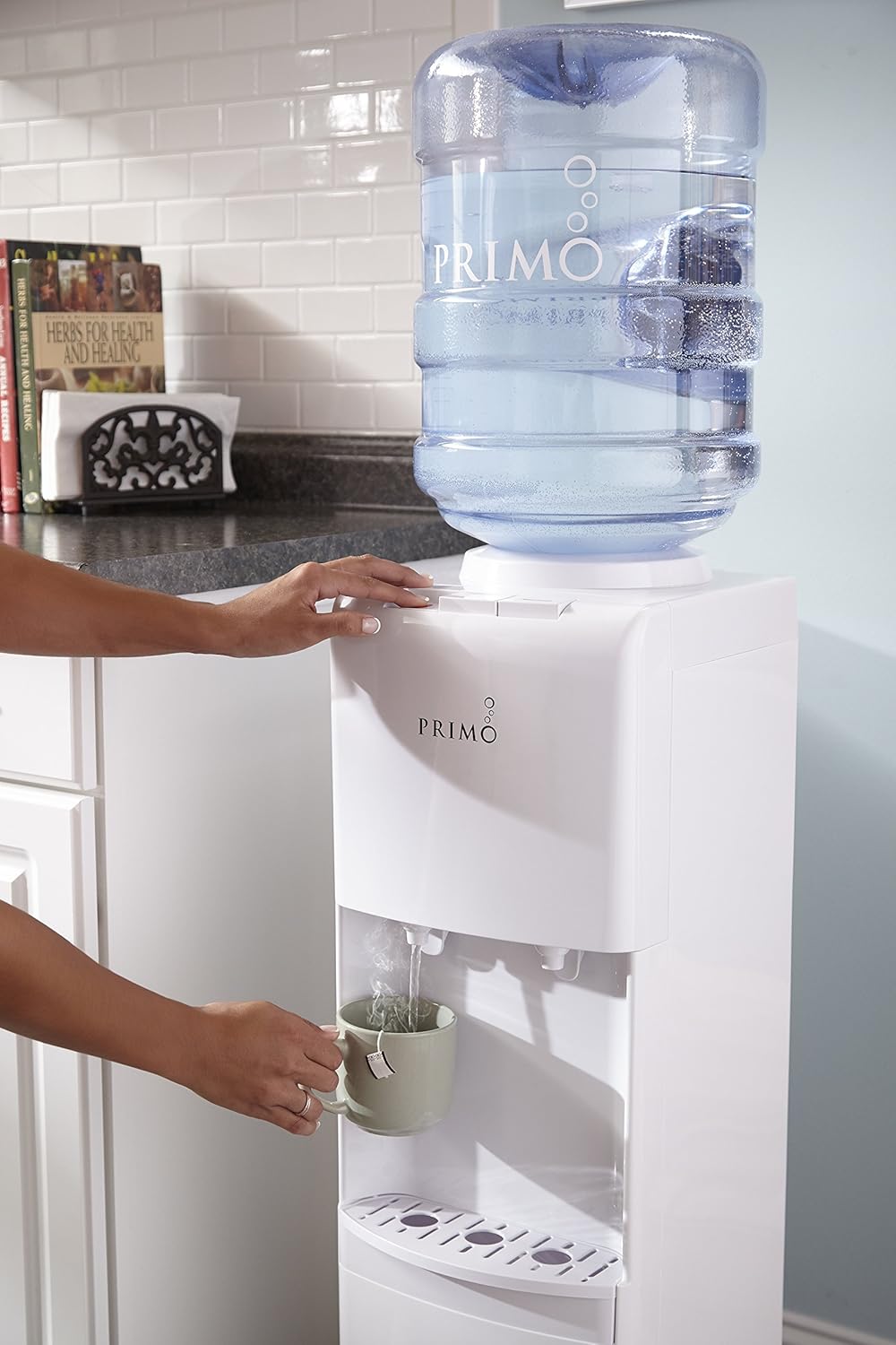 White Top Loading Water Dispenser M87913