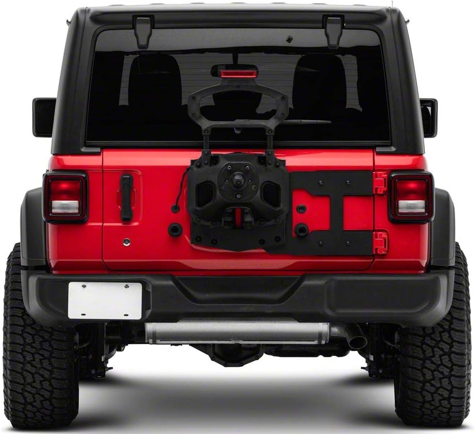 HD Tailgate Mounted Tire Carrier C40838