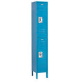 Blue Double Tier 2 Door Locker C914