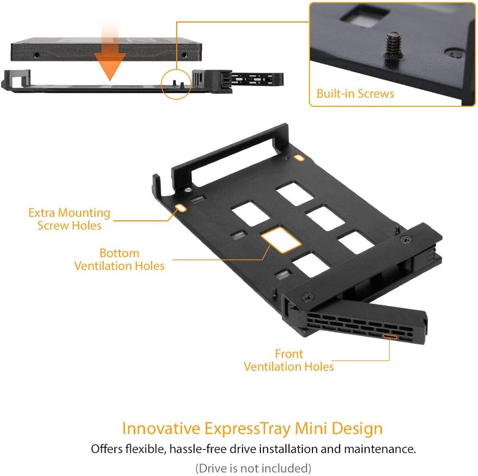 6 x 2.5" SATA HDD / SSD Hot Swap Cage for External 5.25" Bay X4190