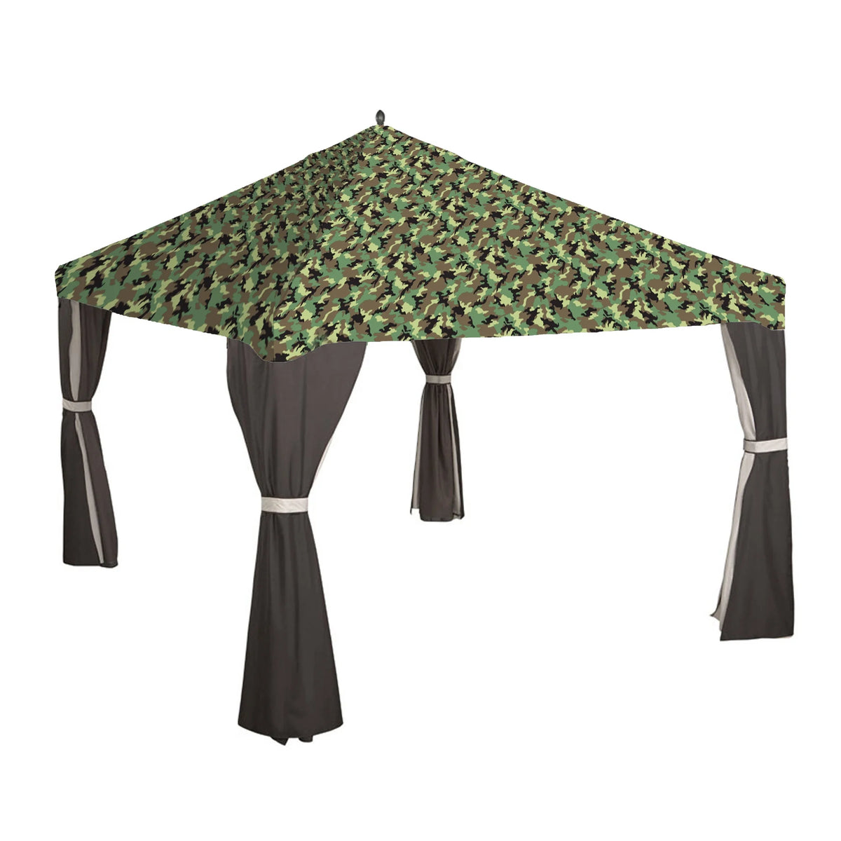 Camo Green Replacement Canopy Top Cover for 10' x 12' Gazebo J669428