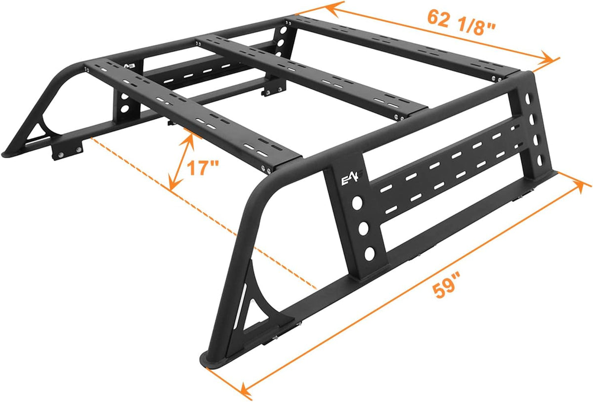 Tacoma Bed Rack Truck Cargo Carrier X7739