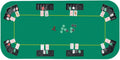 8 Player Poker Mat with Carrying Bag E802113