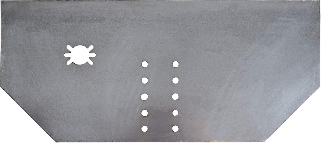 Black Hitch Plate R255