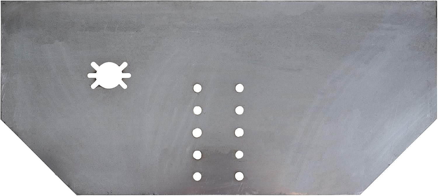 Black Hitch Plate R255