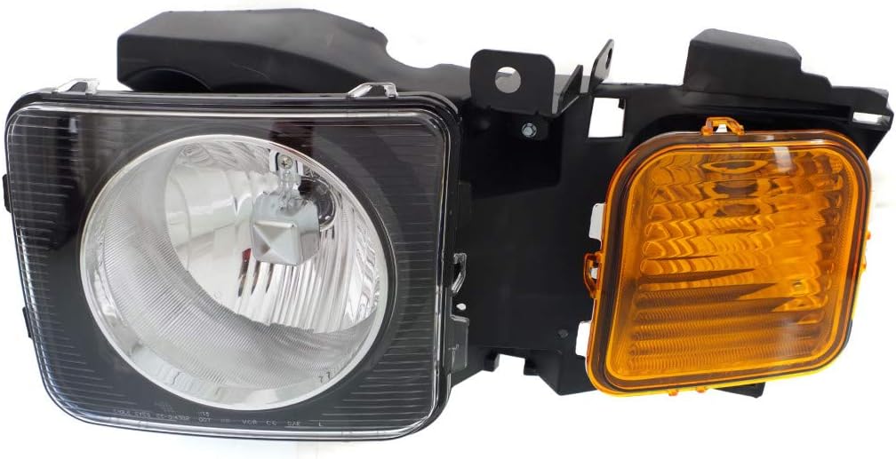 Passenger Side Halogen Headlight Assembly H607