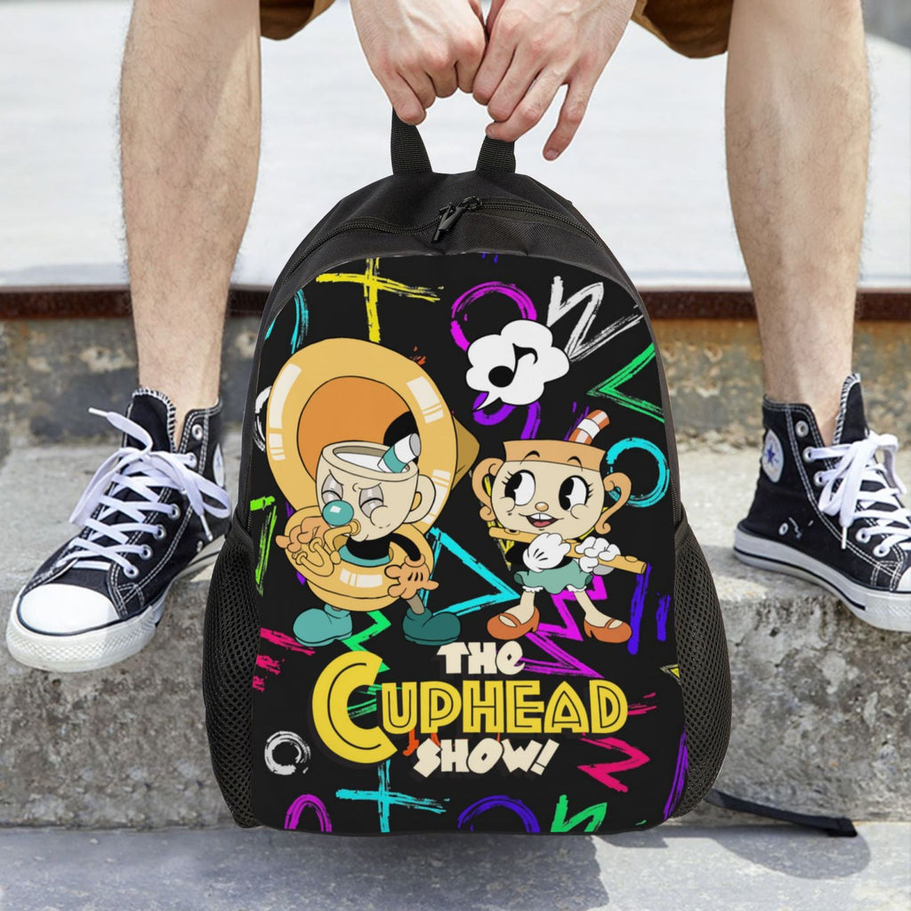 Cuphead Backpack Lightweight Daypack Rucksack J5795