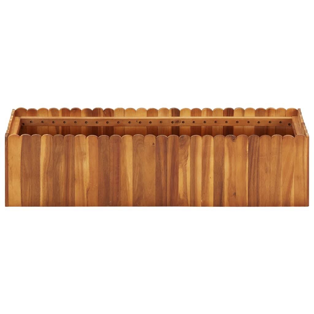 Solid Acacia Wood Garden Raised Bed Z806140