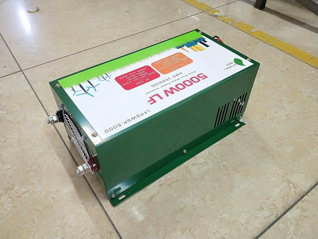 5000W Pure Sine Wave Power Inverter DC 12V to AC 110V and 220V 60Hz D50564