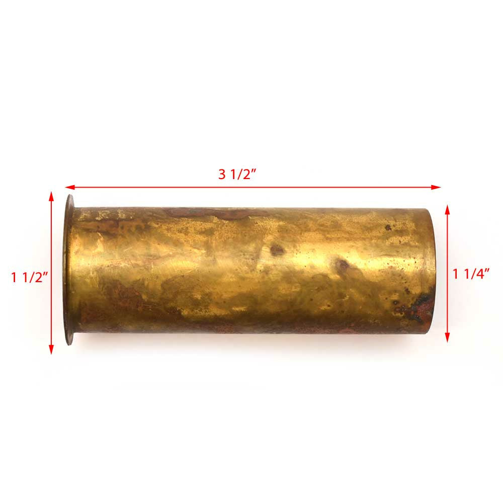Brass Boat Transom Drain Tube 3 1/2 x 1 1/2 Inch C207