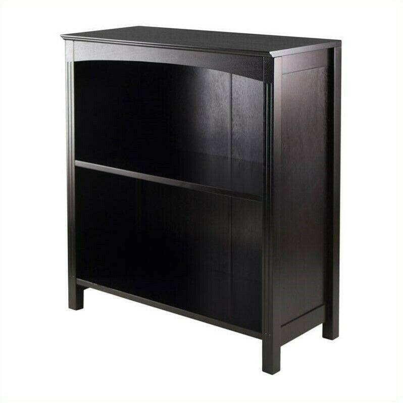 3-Tier Espresso Storage Shelf Bookcase F79286