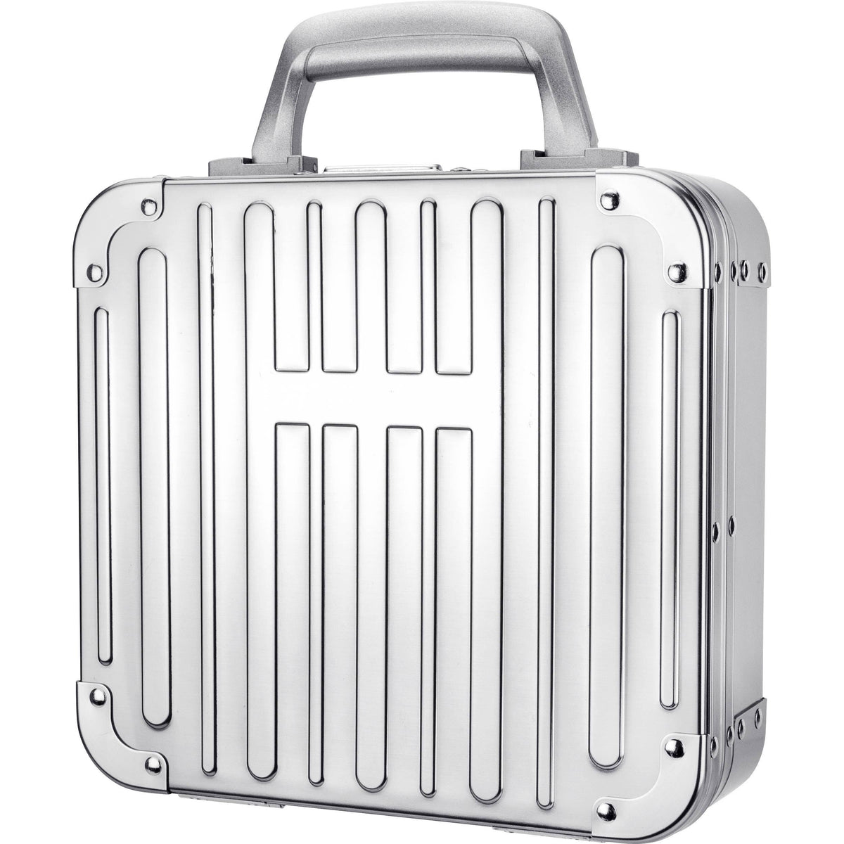 Silver Keypad Lockbox Hard Case P65394