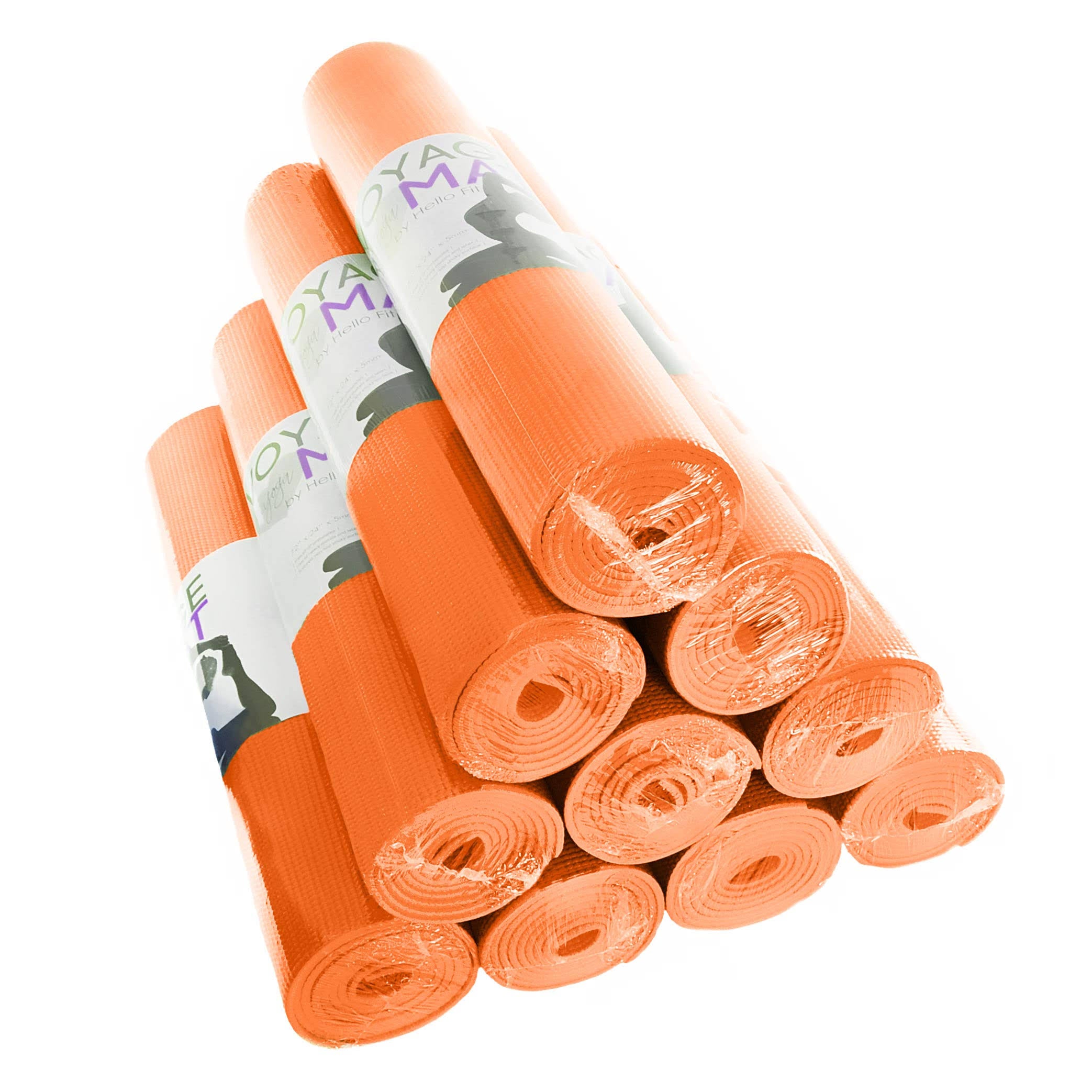 Extra Thick 5mm Yoga Mats 10 Pack K222