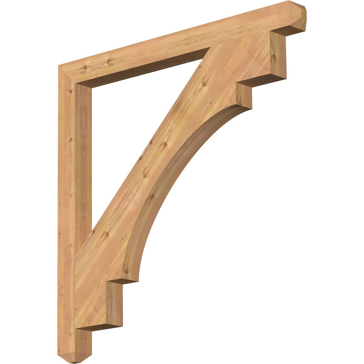 Craftsman Smooth Western Red Cedar Bracket C6946