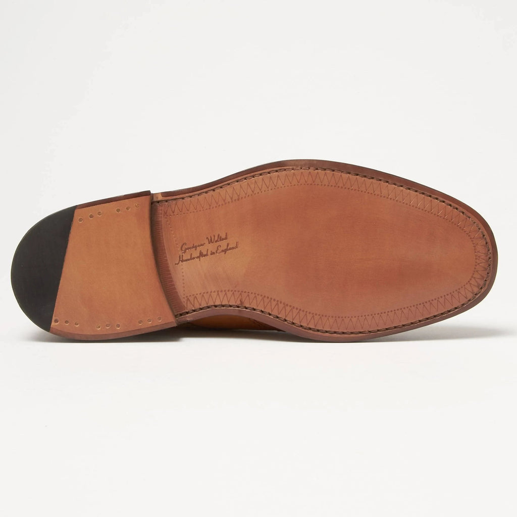 Tan Leather Shoes Z709