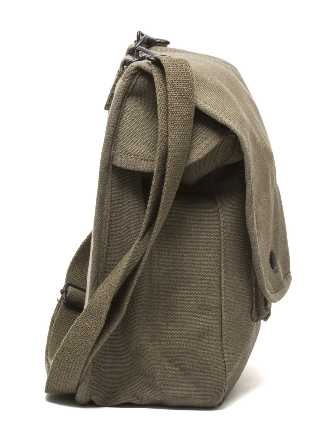 Olive Canvas Crossbody Travel Bag E649