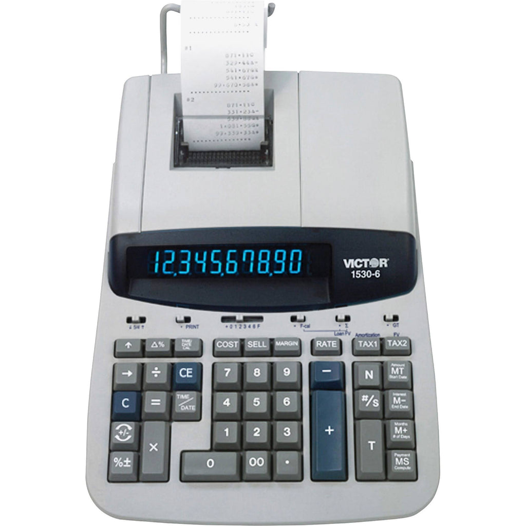 Two-Color Ribbon Printing Calculator, 10-Digit G99389