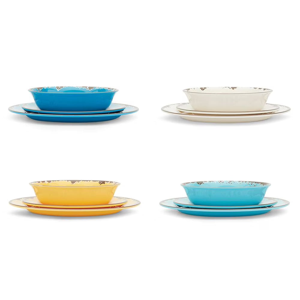 12-Piece Melamine Dinnerware Set S1478