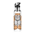 Stainless Steel Insulated Water Bottle with Straw Lid A30239
