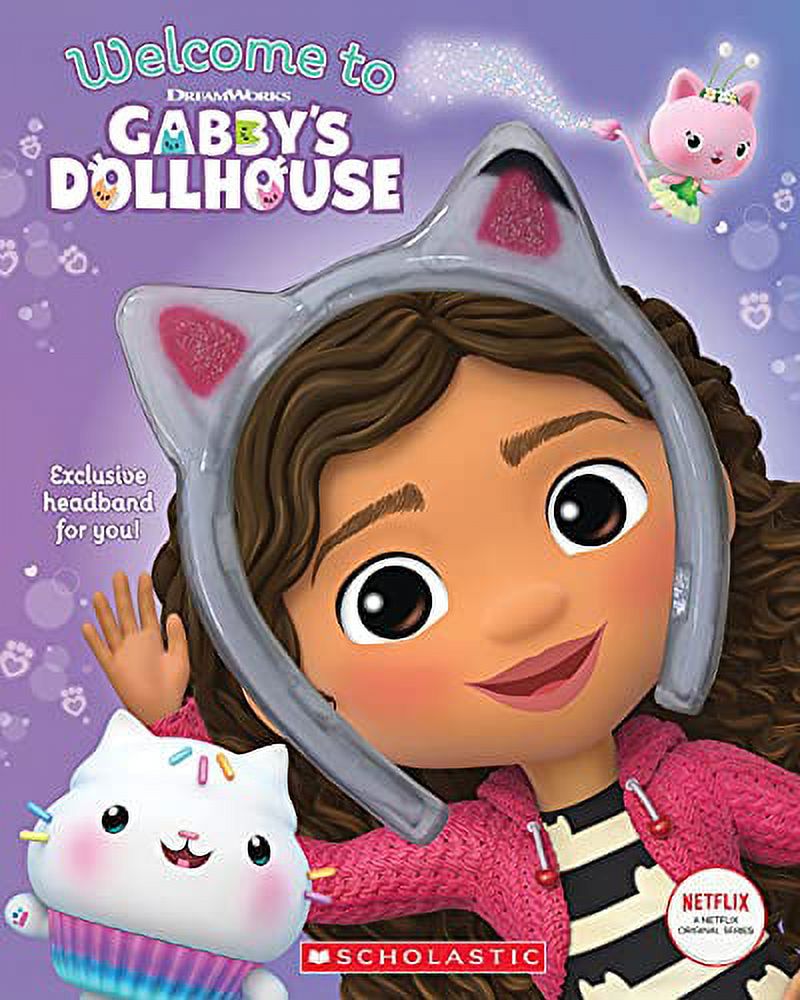 Gabby's Dollhouse Storybook with Headband Paperback D8802