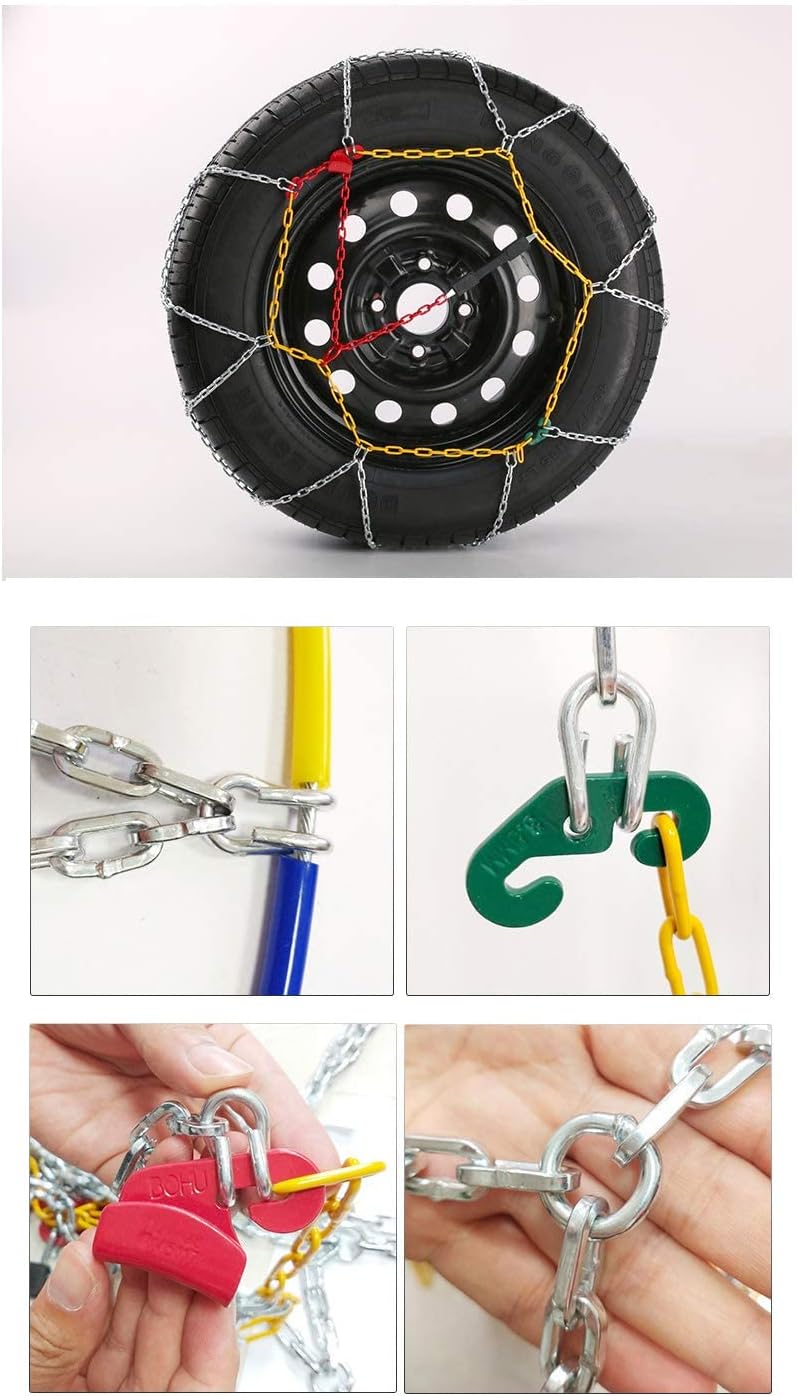 Alloy Snow Chain Tire Chain Set of 2 S931152