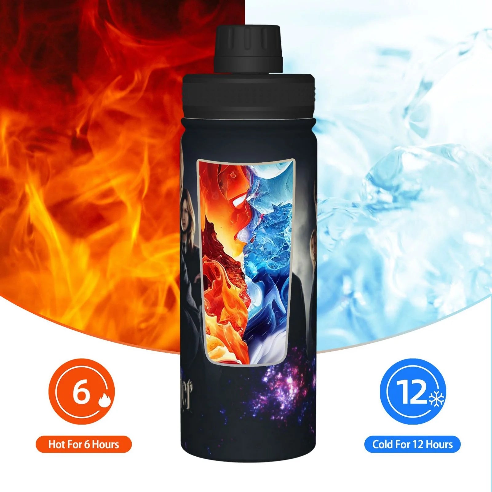 18OZ Insulated Stainless Steel Water Bottle B337