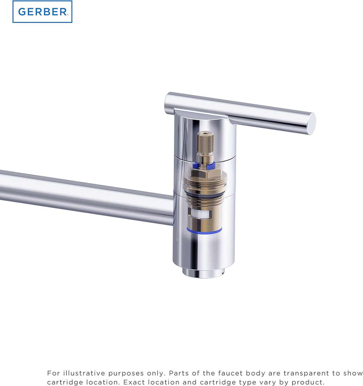 Stainless Steel Wall Mount Pot Filler S674