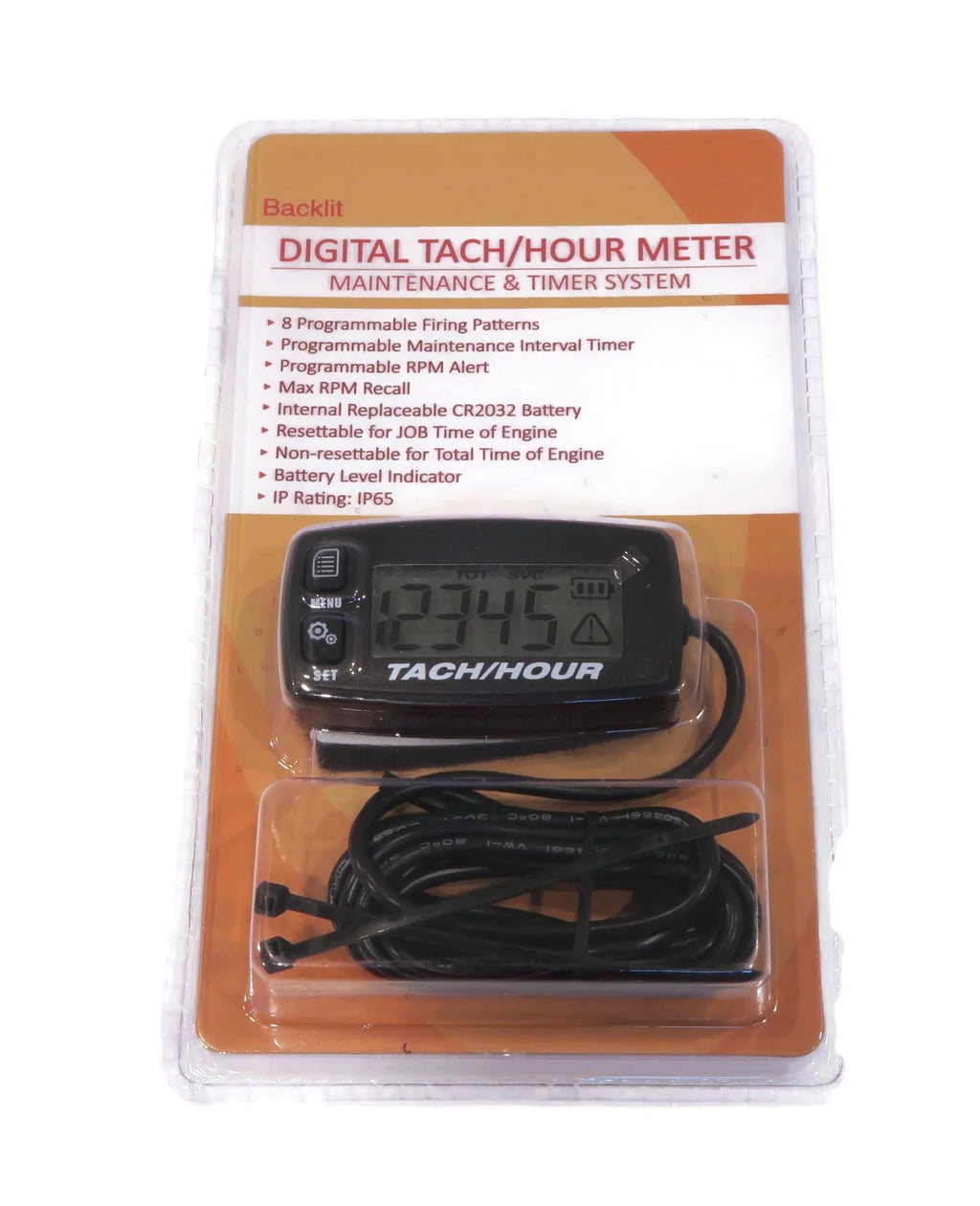 Backlit Digital Hour Meter / Tachometer For Dirt Bike Z613793