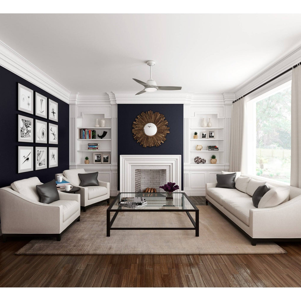 Fresh White LED Ceiling Fan L443047