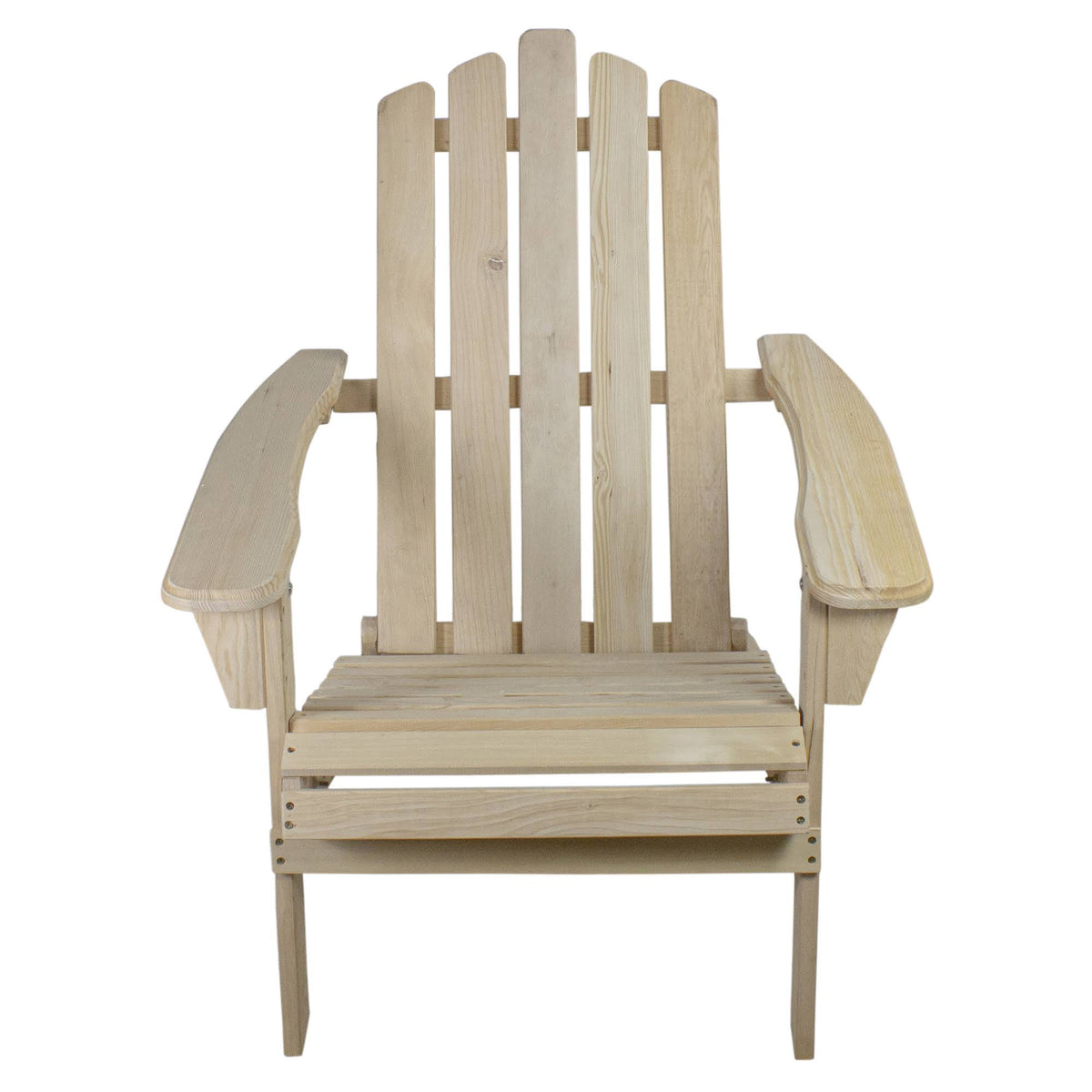 Natural Brown Folding Wooden Adirondack Chair E800