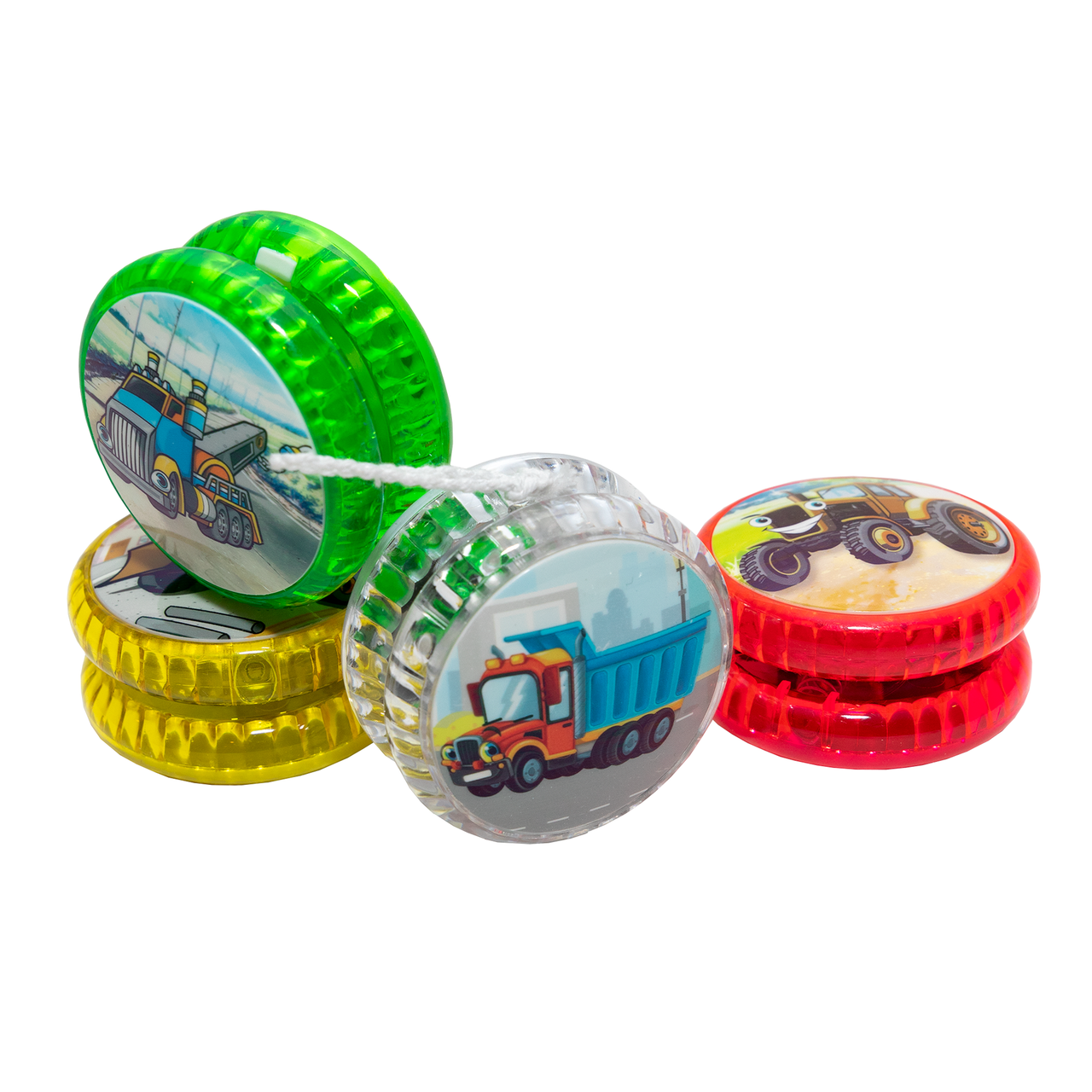 Light Up Vehicle Print Yoyo - 12 per pack J50327