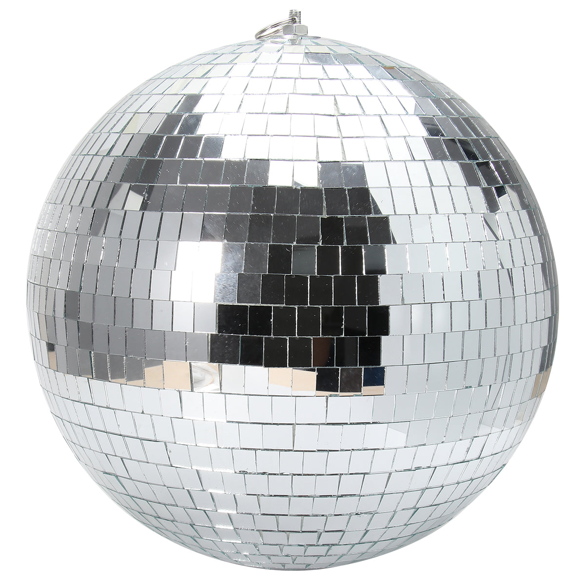 Silver Disco Mirror Ball with Hook V33458