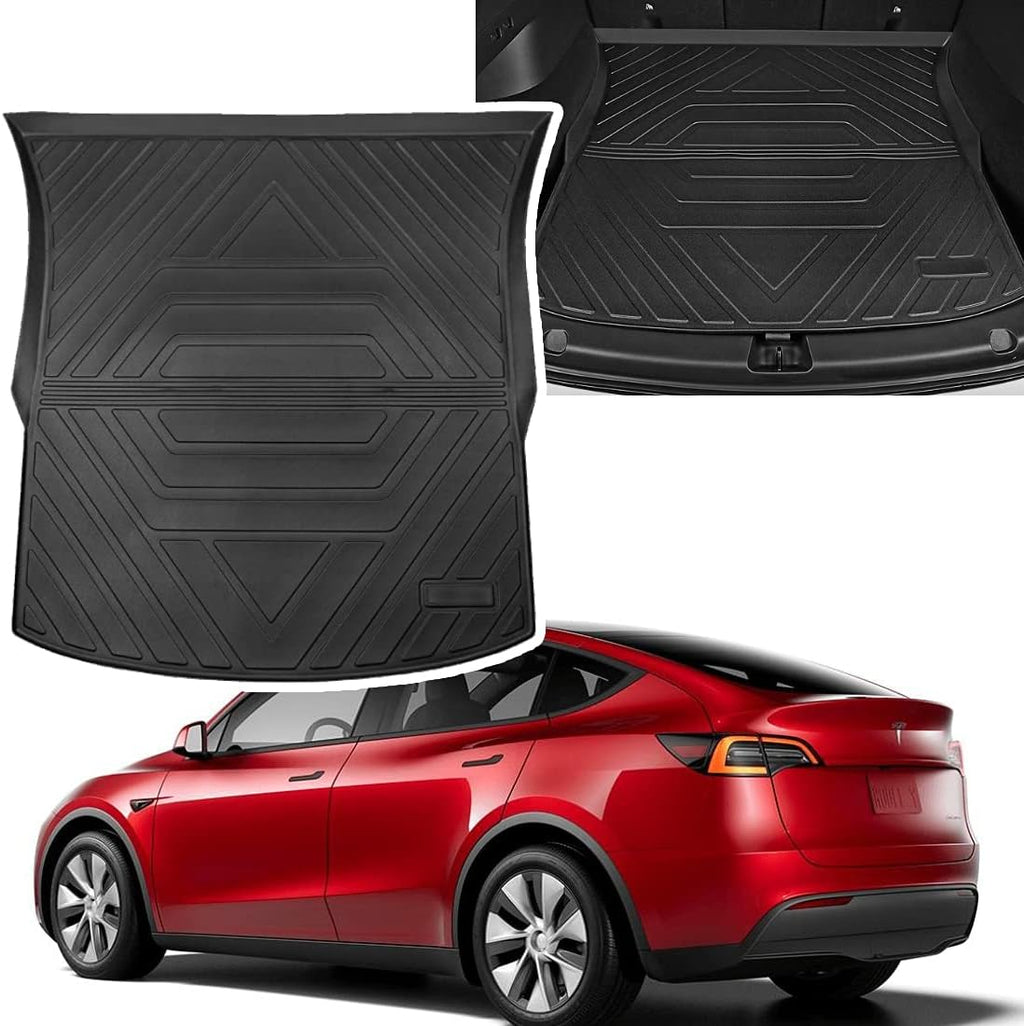 Black Pack of 2 TPE Trunk Mat C2404